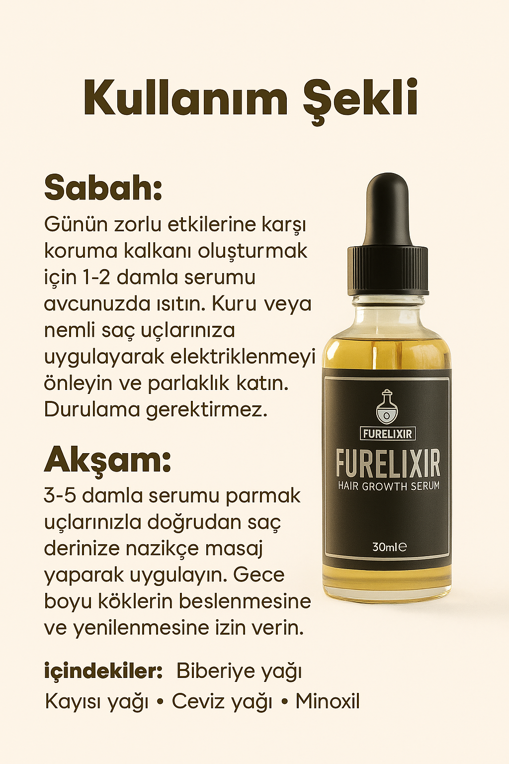 FURELIXIR SAÇ UZATMA SERUMU