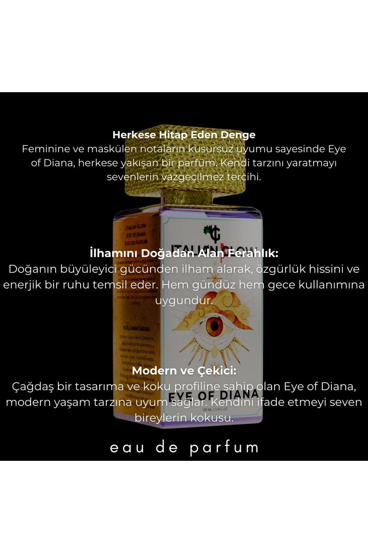 ITALIAN GLOW EYE OF DIANA UNISEX PARFÜM