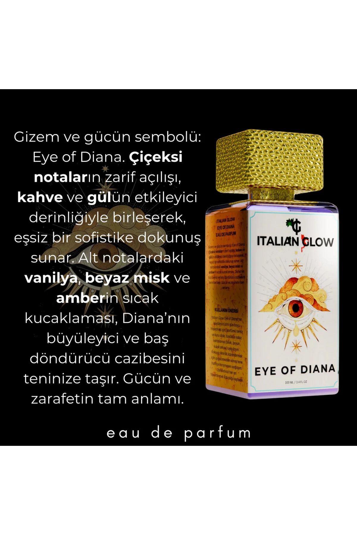 ITALIAN GLOW EYE OF DIANA UNISEX PARFÜM