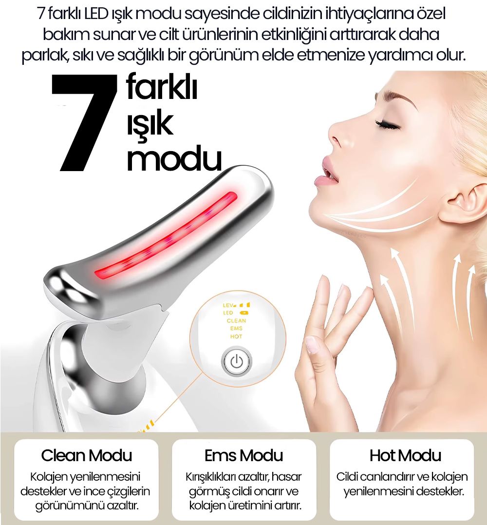 Boyun & Yüz sıkılaştırıcı masaj cihazı