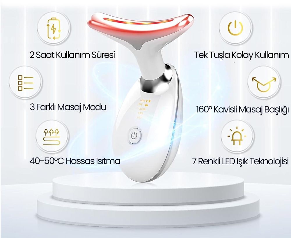 Boyun & Yüz sıkılaştırıcı masaj cihazı