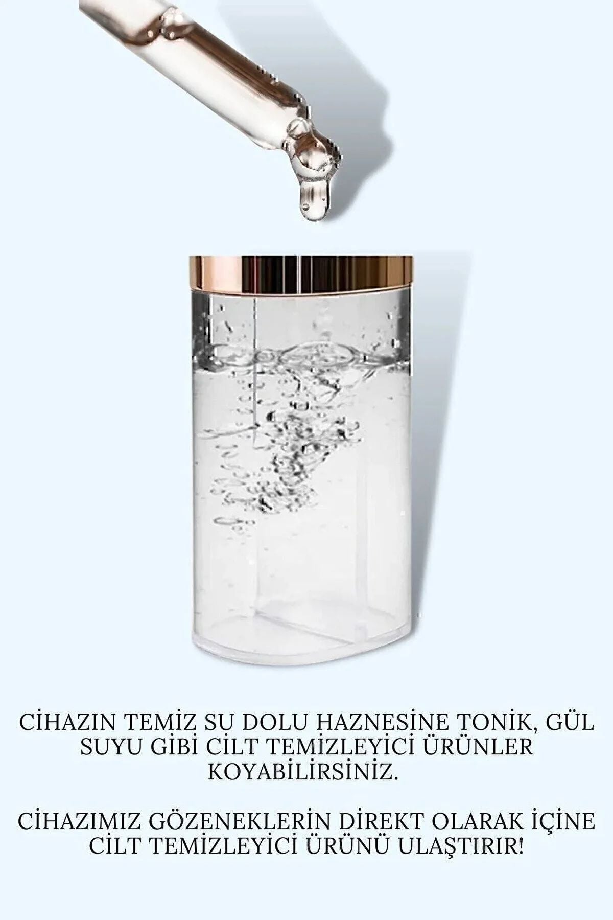 Su Hazneli 5 Başlıklı Siyah Nokta & Gözenek & yağ Temizleme Cihazı